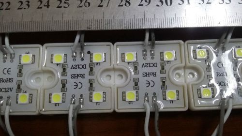 Hot sale 100pcs 4 LEDs White 3232-5050 SMD Pixel Module Waterproof