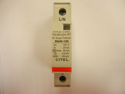 Citel: DS40-120, AC Surge Protector, 40kA at 8/20uS MAX