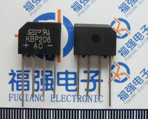 5 pcs KBP206  2A 600V  Diode Rectifier Bridge