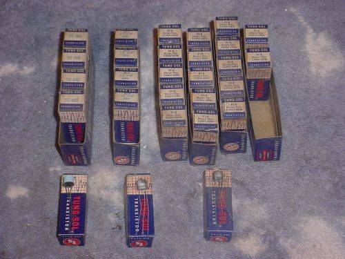 28 Tung-Sol Transistors ET8 - ET9 - TS-606