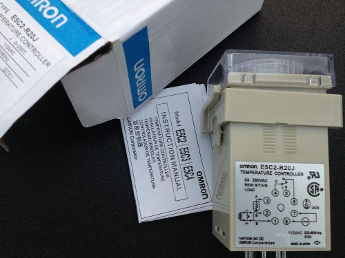 New Omron temperature controller E5C2-R20J