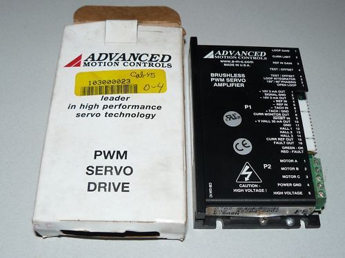 NEW ADVANCED MOTION B15A8N PWM SERVO AMPLIFIER