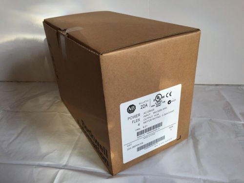 NEW Factory Sealed!!! Allen Bradley PowerFlex 4   3HP AC -D6P0N104