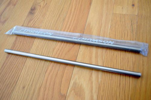 *NEW* Lot of (2) Thomson 60-Case Linear Bearing Shaft Rail 12&#034; Long x 3/8&#034; dia.