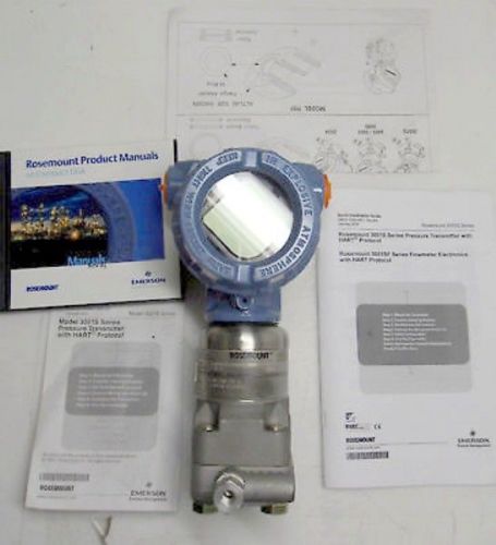 (G3) 1 Rosemount 3051S1CA2A2000A1AE5M5 PRESSURE TRANSMITTER