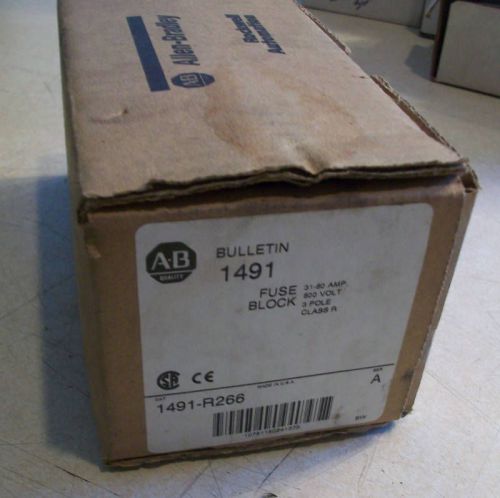 Allen Bradley Fuse Block 1491-R266  NEW IN BOX