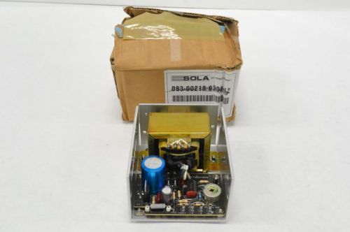 NEW SOLA 83-12-218-03 MODULE POWER SUPPLY 240V-AC 12V-DC 1.8A B221598