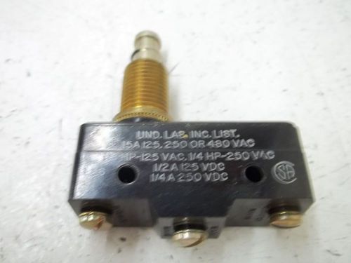 MICRO SWITCH BZ-2RN2-A6 LIMIT SWITCH *USED*