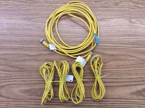 Mencom Cordset Cable Models MACE-3FP-2M (Qty. 4) &amp; MDCM-5FP-5M (Qty. 1)