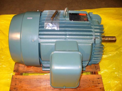 RELIANCE BALDOR ELECTRIC MOTOR * NEW * 30 HP. 208-230/460 VOLT 3 PH. 1760 RPM.