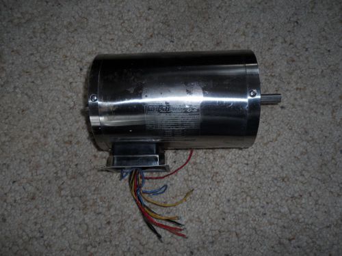 SS WEG Shark Stainless Steel 1 HP Motor 1755 RPM Model 00118NP3ESS56CFL