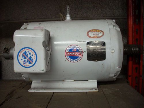 Baldor 7.5 hp inverter/vector motor 1800 rpm(max 5000rpm) 254tc cat# zdwnm22937t for sale