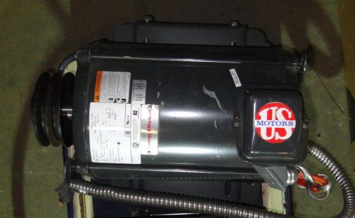 Us motors 10 hp electric motor catalog no h21663 1760 rpm for sale