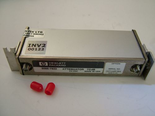 Hp 5086-7822 attenuator 70db s/n 5384 inv2 for sale