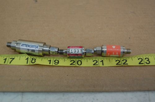 LOT OF (3) ATTENUATORS 3DB/20DB TRILITHIC/HP/SANKEN 83340B (S5-5-54A)