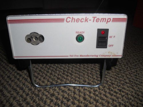 Tel-Tru Manufacturing Check-Temp Thermometer Calibrator