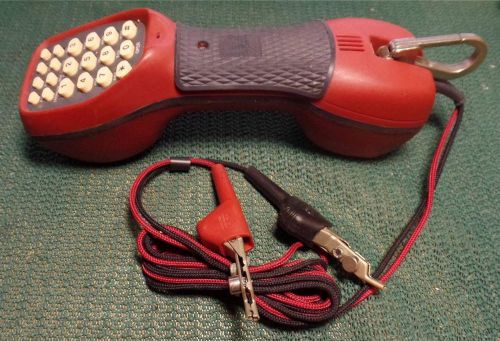 USED CHESILVALE ELECTRONICS UTS 3 LINEMAN TEST HANDSET WORKING COND PIERCE CLIPS