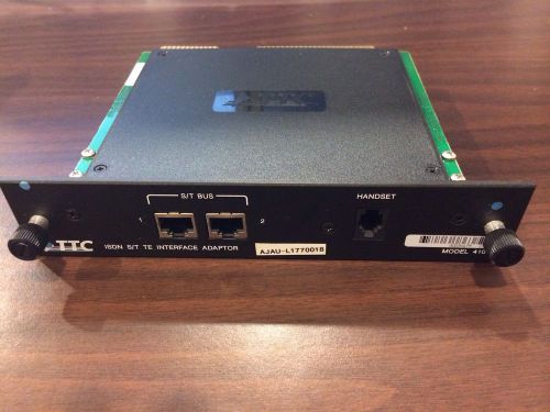 TTC ACTERNA JDSU FIREBERD 41075 ISDN S/T TE INTERFACE