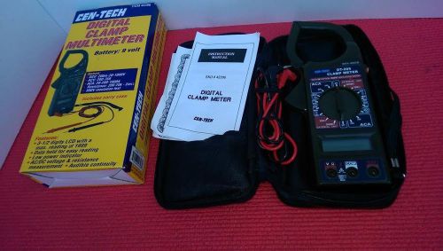 Cen-tech DT266 Digital Clamp Meter Multimeter