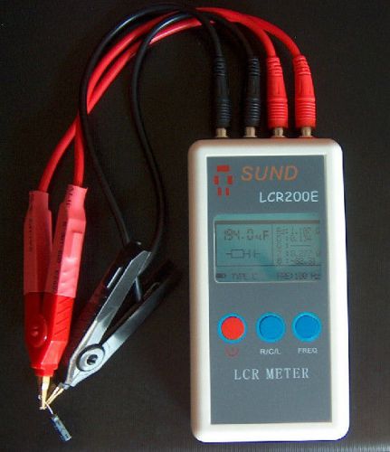 New auto range intelligent digital bridge capacitor esr tester lcr meter for sale