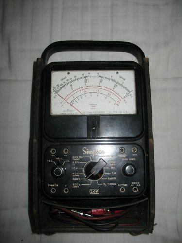 Simpson 260 Volt-Ohm Milltiammeter Series 6