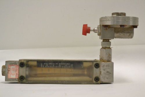 BROOKS INSTRUMENT SHO-RATE 0.5-9.5 LPM LIQUID WATER 1/4IN FLOWMETER B277215