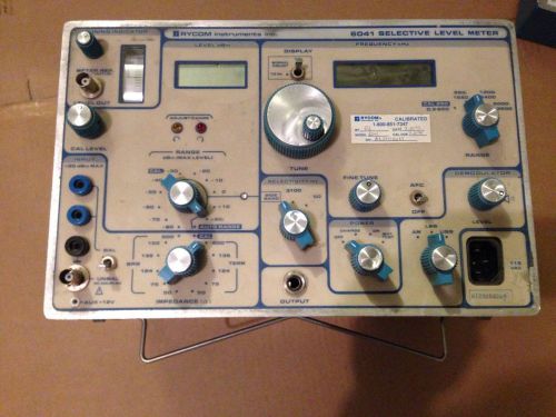 RYCOM INSTRUMENTS INC. 6041 SELECTIVE LEVEL METER