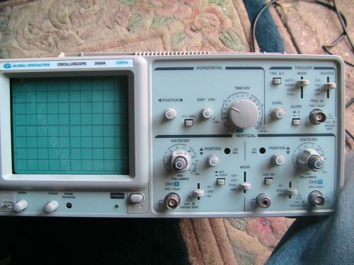 Global Specialties 2020A Oscilloscope