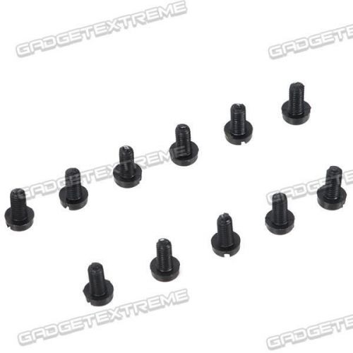 M3 M3*6 Black Plastic Nylon Screw for Multicopter Flight 10pcs ge