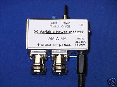 Bias tee dc power block inserter rf rx n-female 5 ghz for sale