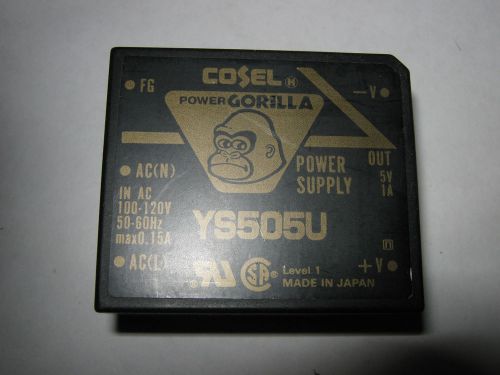 Cosel Gorilla Power Supply, YS505U, New