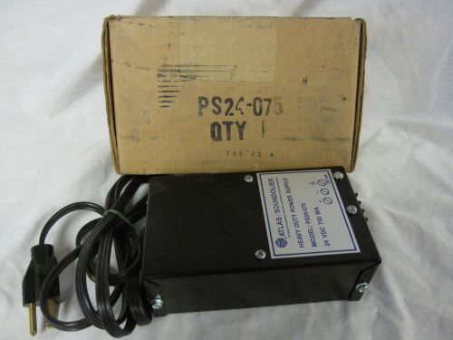 Atlas Soundolier PS24-075 24VDC 750 MA Heavy Duty Power Supply