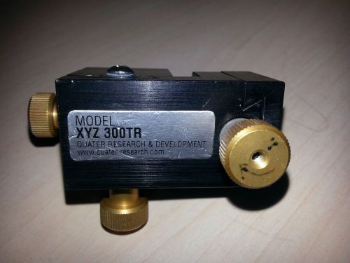 Quater XYZ 300TR Test Micropositioner Micromanipulator Translation Stage Probe