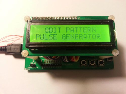 8 BIT PATTERN PULSE SIGNAL GENERATOR MODULE WITH SYNC SIGNAL FULL ADJUSTABLE