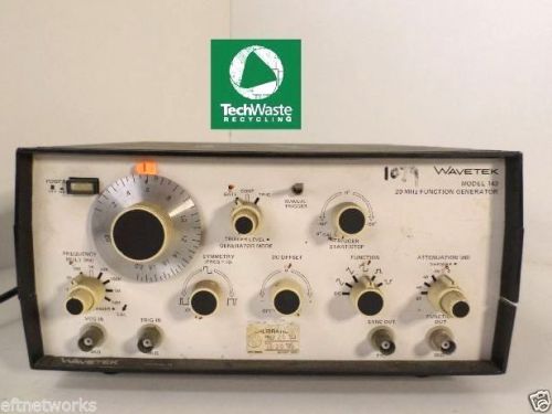 WAVETEK MODEL 143 FUNCTION GENERATOR T3-D12