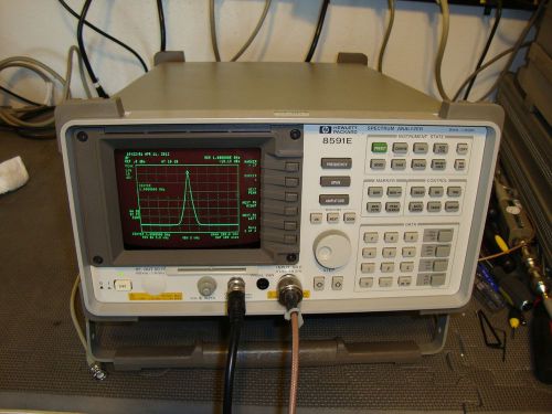 Hp agilent 8591e spectrum analyzer/ with  opt 4,41 for sale