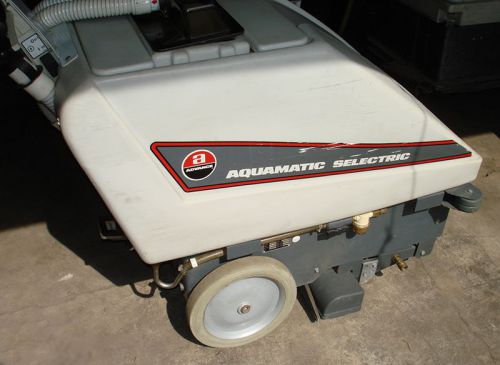 ADVANCE AQUAMATIC SELECTRIC SELF-PROPELLED CARPET CLEANING MACHINE, MODEL 263501