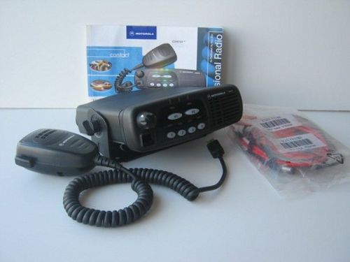 Motorola cdm750 vhf 136-174 mhz 45 watts 4 ch cdm radio narrow band free program for sale