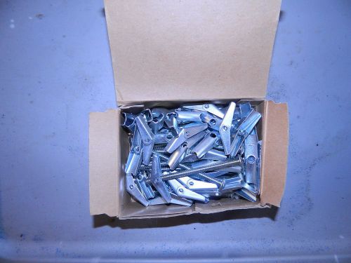 POWERS FASTENERS TOGGLE BOLTS 1/4 X4&#034; LONG NIB 45PCS.