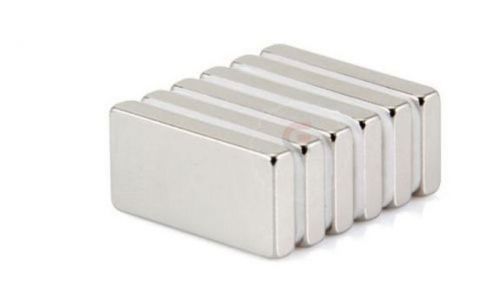 50pcs super strong block cuboid fridge magnets rare earth neodymium 20x10x2 mm for sale