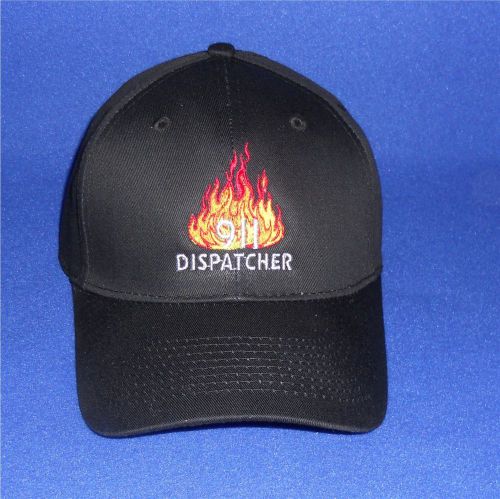 911 DISPATCHER EMERGENCY COMMUNICATIONS Firefighter Fire Department Hat