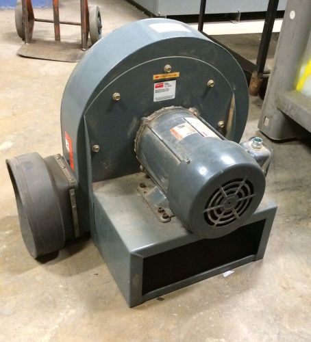 DAYTON 4C330 BLOWER UNIT, 13-1/2&#034; WHEEL DIA., 5HP, 3PH/60HZ, 460V, 6.1A