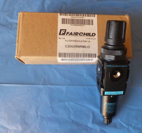 FAIRCHILD C2062NNRMLO  1/4 IN NPT PNEUMATIC FIL/REG -NEW