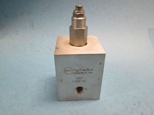 WRP-IIB0-A2 Sun Hydraulics Aluminum Hydraulic Cartridge Valve Block