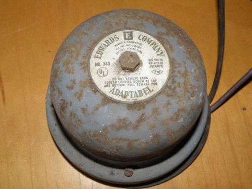 Vtg Electric Industrial Commercial Service Station Bell Edwards Adaptabel 340