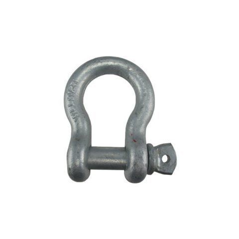 3/8&#034; Galvanized Shackle (1 Ton Capacity)