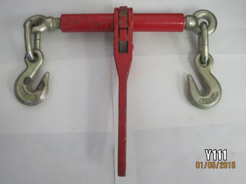 2200 lb. 1/4&#034; &#034; Ratchet Load Binder Chain Equipment Tie Down Rigging