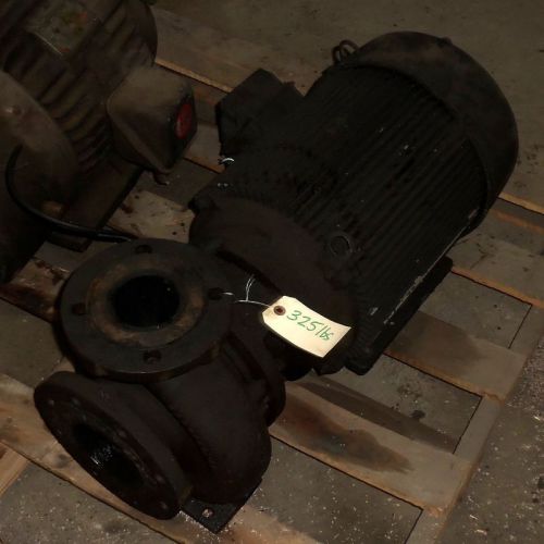 Us motors 254tc frame 3ph 3540rpm 15hp ut te motor w/ ingersoll rand h-hc pump for sale