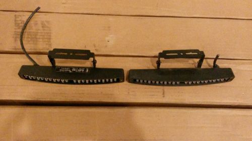 (2) Star ULB-9-1-BB Deck or Dash LED Light Heads