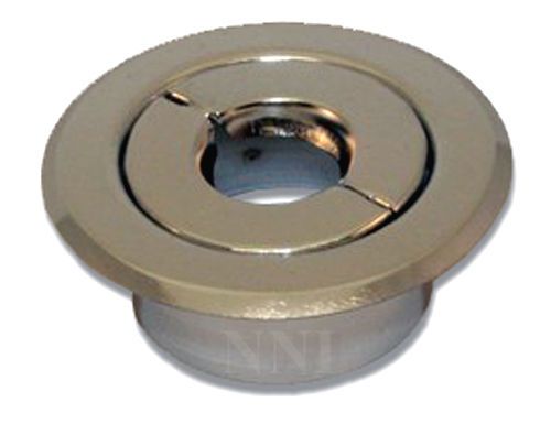 Replacement Split Fire Sprinkler Recessed Escutcheon Chrome- 1/2&#034; IPS